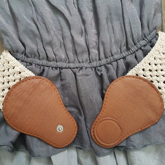 Body Central Multi-colored dress with belt - S - Picture 6 of 6